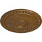 Ekena Millwork Foster Ceiling Medallion (Fits Canopies up to 5 5/8"), 19 1/8"OD x 1"P, Smokey Topaz Crackle CM19FOSTC - alternate 3